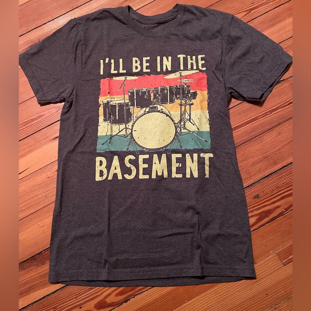 Charcoal Gray Tee size small